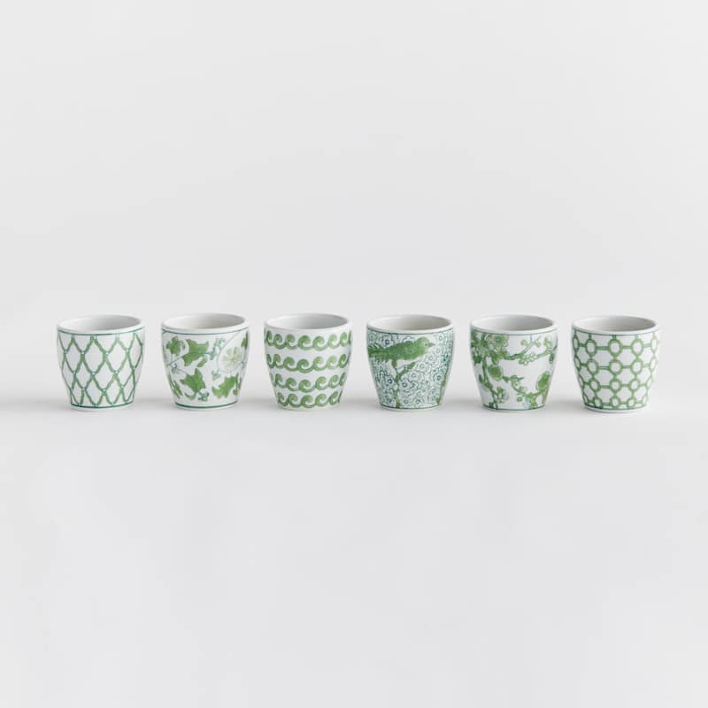 Imperial Chinoiserie Mini Flower Pots