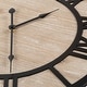 preview thumbnail 6 of 6, La Crosse Clock 404-3450A 19.7-Inch Harper Wood Quartz Wall Clock