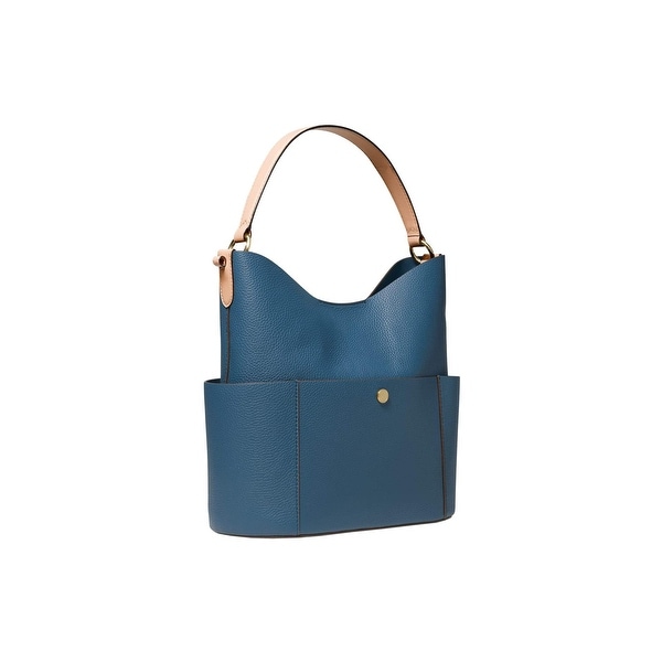 michael kors bedford handbag blue