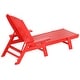 preview thumbnail 5 of 96, Laguna Hdpe All Weather Outdoor Patio Pool Reclining Chaise Lounges With Square Side Table (3-Piece Set)