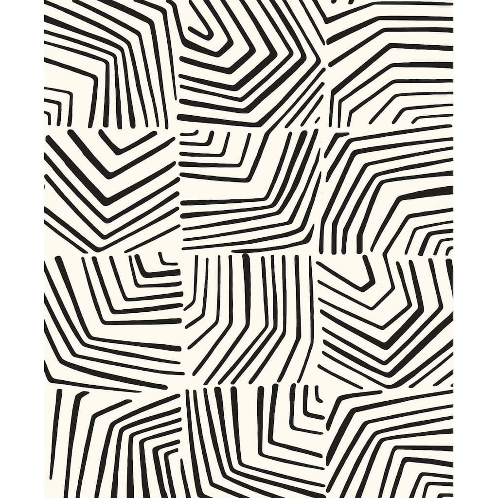 The Simple Life Linework Maze Unpasted Wallpaper