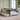Off White Wood Twin Size Platform Bed with Large Drawer
