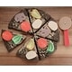preview thumbnail 7 of 6, Yellow Door Sensory Play Stones, Pizza Toppings - Multi
