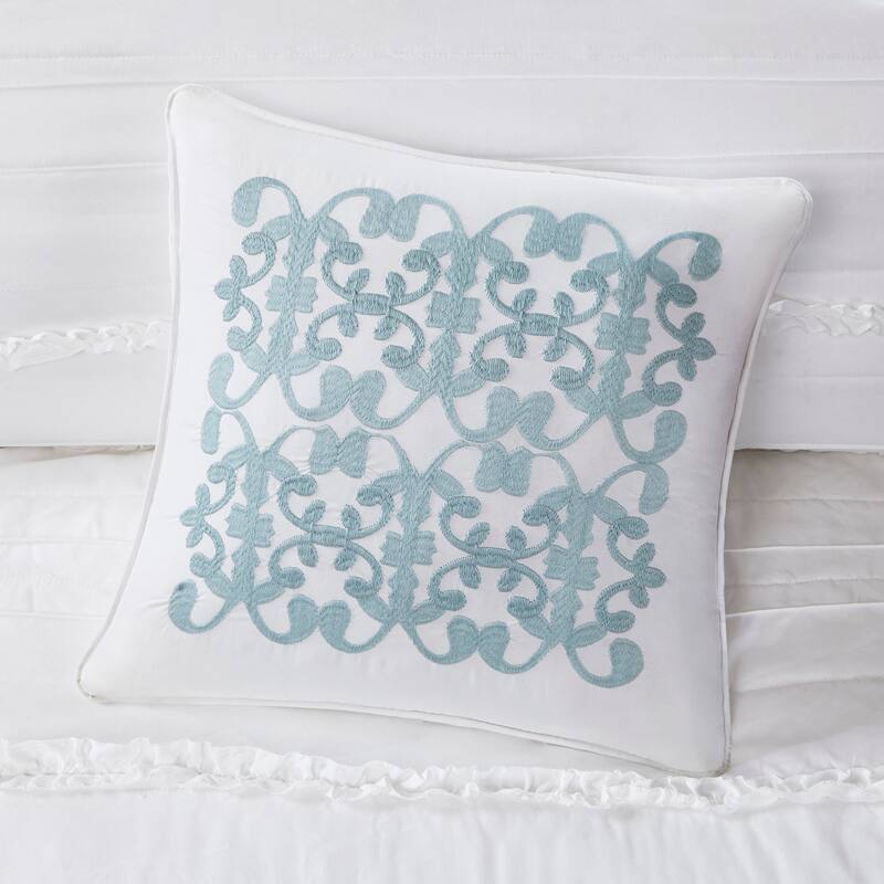 GDF Studio - Celeste 4 Piece Microfiber 2-in-1 Duvet Cover Set