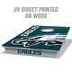 preview thumbnail 3 of 5, Philadelphia Eagles NFL Tailgate Cornhole Board Set