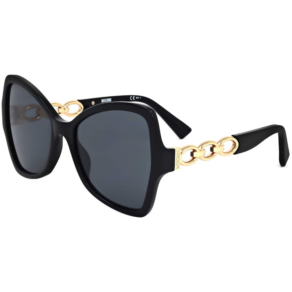 Moschino Women's 54mm Black Sunglasses MOS099-S-807-54