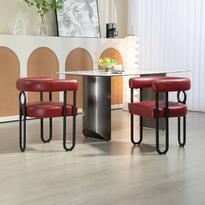 Mid Century Style Dining Chair Set of 2