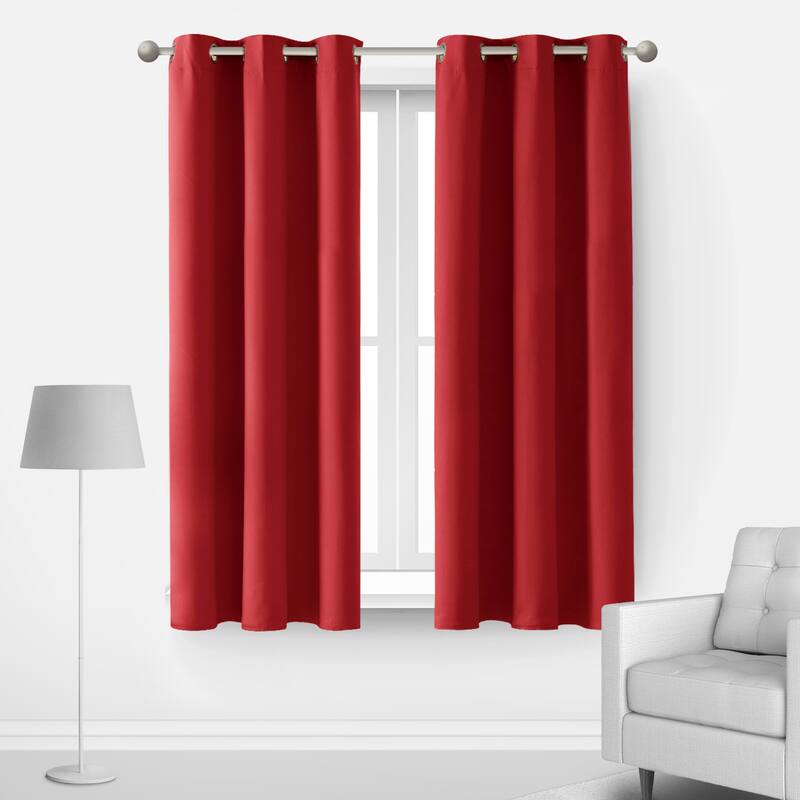 Deconovo Insulated 42 Width Curtain Panel Pair (2 Panel)