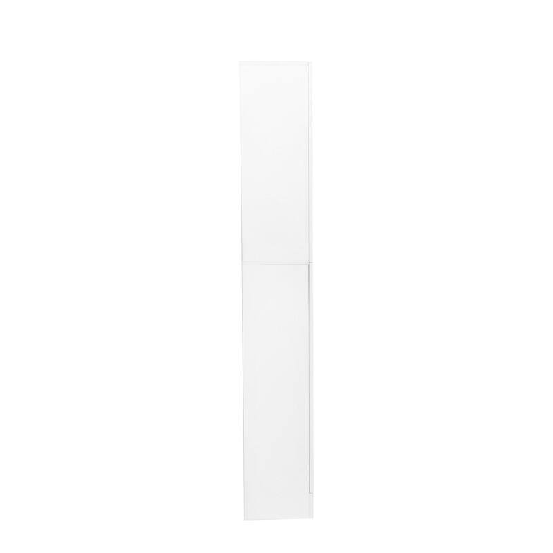 Freestanding Tall Cabinet with adjustable Shelves for Kitchen, Dining Room