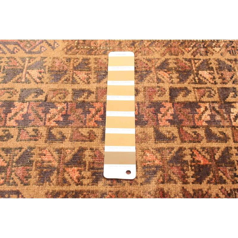 ECARPETGALLERY Hand-knotted Teimani Brown Wool Rug - 2'8 x 4'7