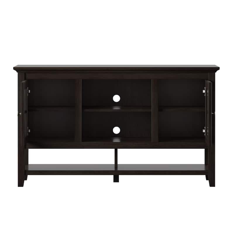 TV Stand for TVs up to 60" with Open Lower Storage