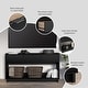 preview thumbnail 12 of 41, Prepac Simply Modern 60.25" W Entryway Table, Narrow Console Table with 3 Drawers, Media Console Table with Storage