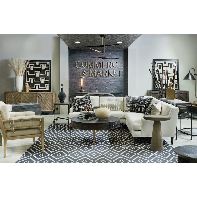Hooker Furniture 7228-50639-00 Commerce and Market 16" Square Steel