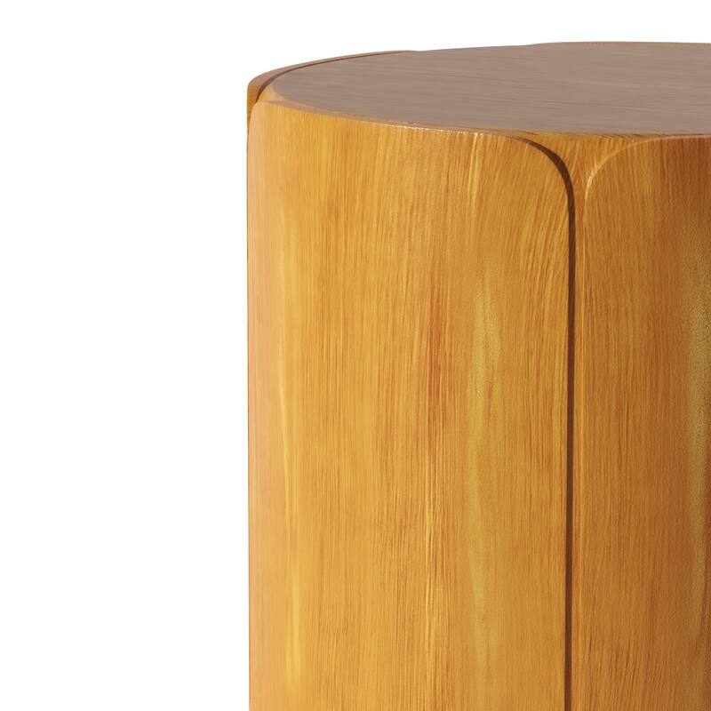 GDFStudio Kaelwyn MGO Cylindrical Waterproof Coffee Table