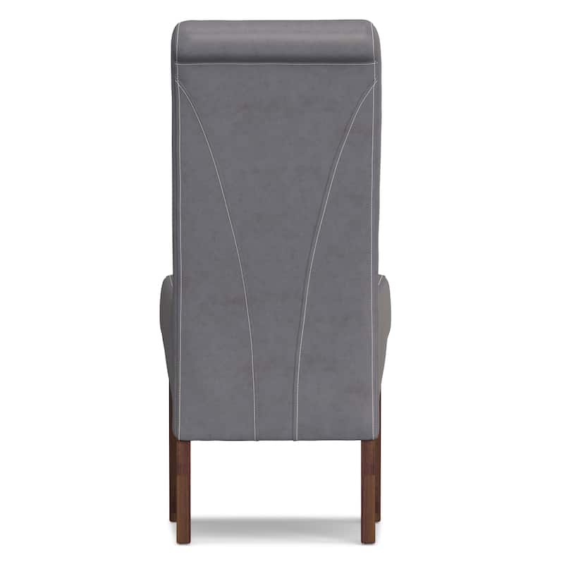 WYNDENHALL Franklin Transitional Deluxe Parson Dining Chair (Set of 2) - 17.7"w x 19.7"d x 40.2"h
