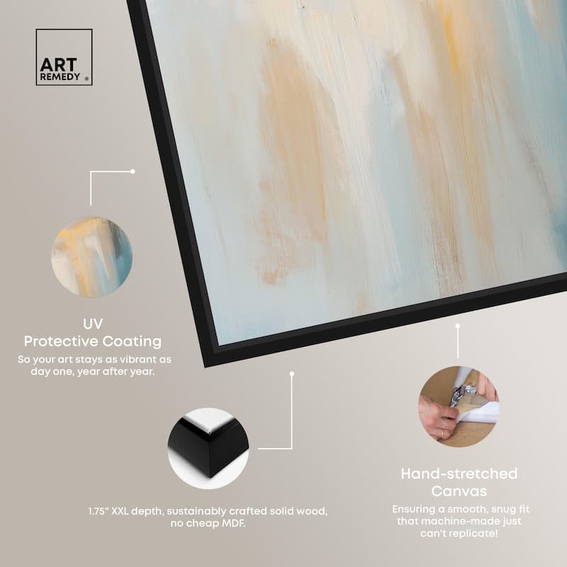Golden Tears I Canvas by Art Remedy