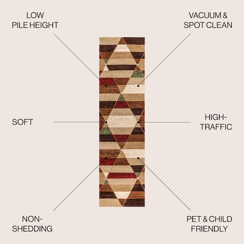 JONATHAN Y Tamara Boho Jute Circle Area Rug