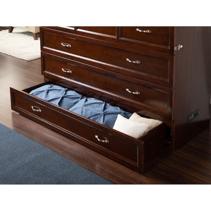 Deerfield Murphy Queen Bed Chest with Mattress