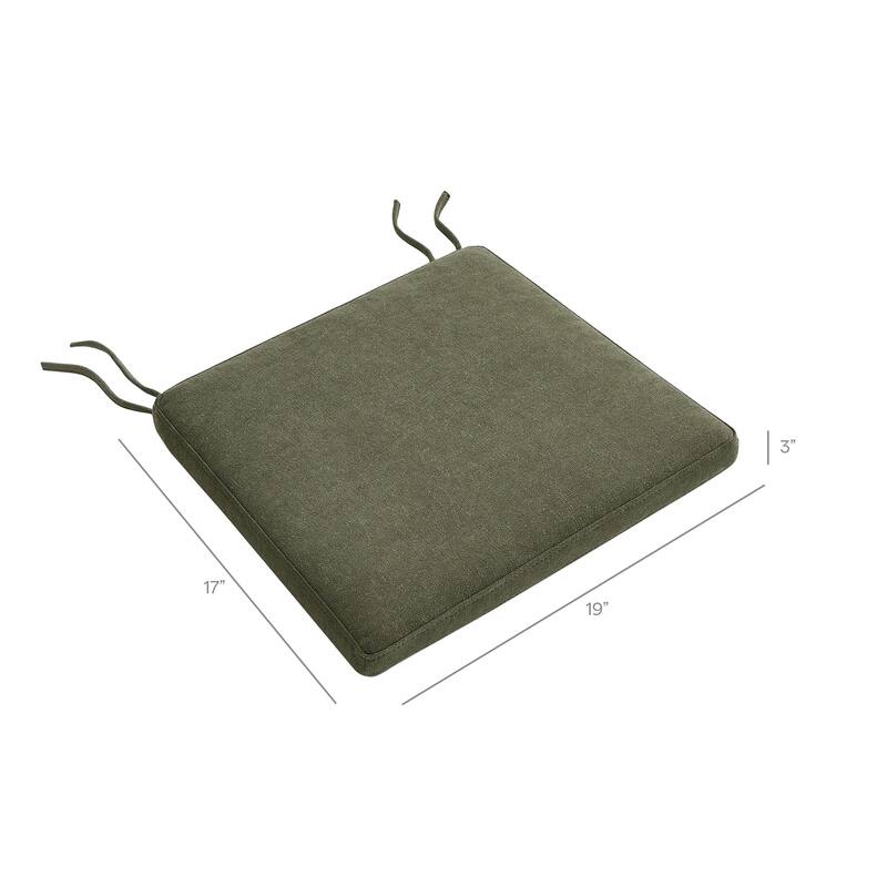 Jax Fabric Dining Chair Seat Cushion