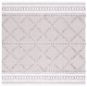 preview thumbnail 11 of 64, SAFAVIEH Augustine Russanka Rustic Trellis Fringe Rug 6'4" Square - Ivory/Beige - Square