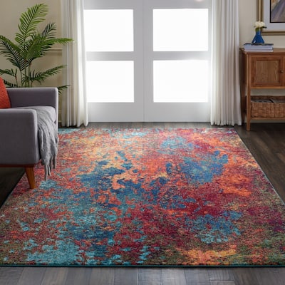 Nourison Celestial Abstract Ombre Area Rug