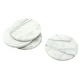 preview thumbnail 1 of 11, Creative Home White Marble Round Coaster Set (Set of 4) White