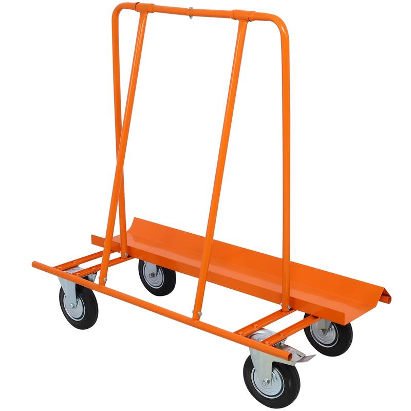 Drywall Sheet Cart & Panel Dolly 1800lbs Capacity, Panel Service Cart - 47.2"L x 23.3"W x 47.2"H
