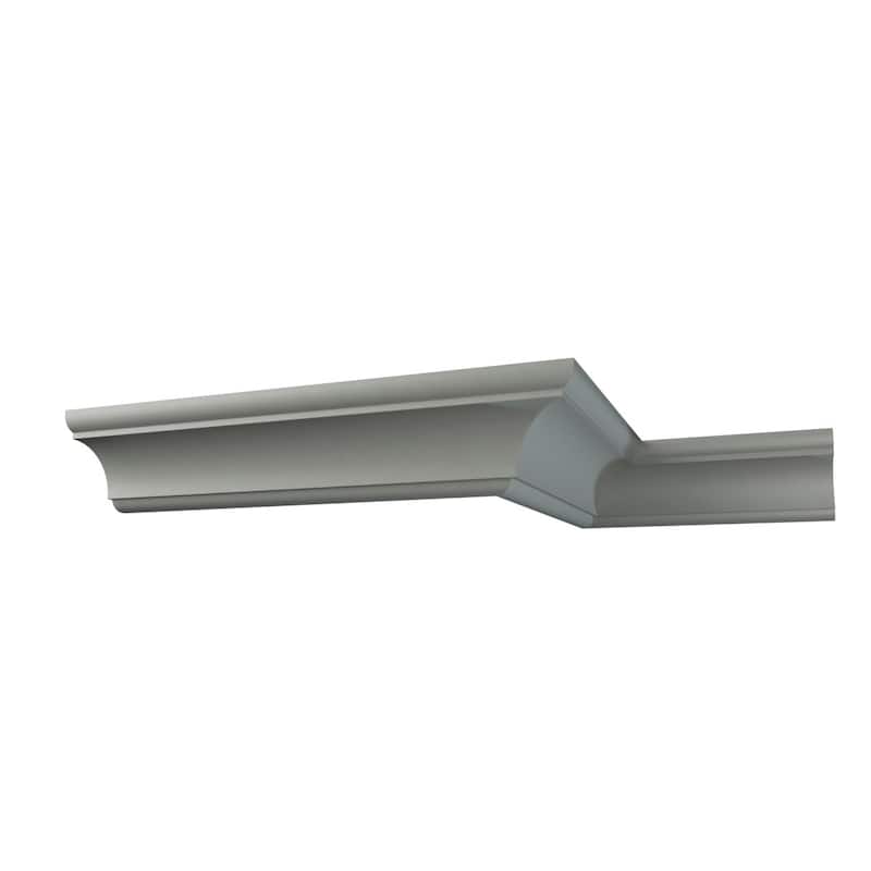 1 5/8"H x 1 5/8"P x 2 1/8"F x 96"L Nolan Crown Moulding - 1-Pack