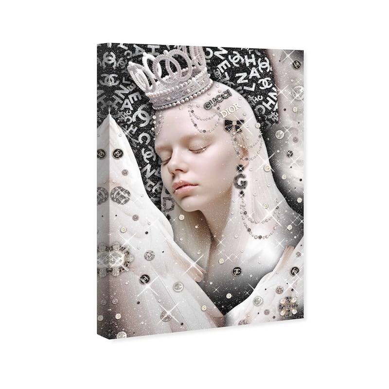 Wynwood Studio Fashion and Glam Pure Beauty Black and Wall Art Canvas Print