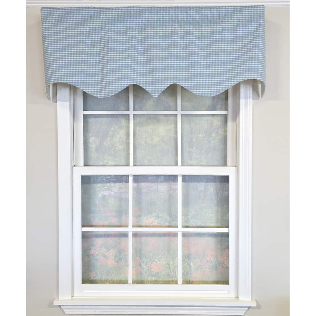 RLF Home Shepherd Check Regal Valance