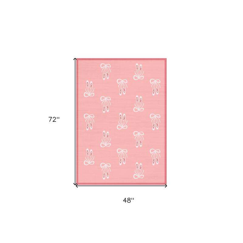 HomeRoots Juvenile/Youth Casual Rectangle Area Rug