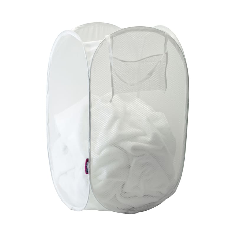 Laundry 360 2 Pack Pop-Up Laundry Hamper - 13.8" x 13.8" x 23.7"