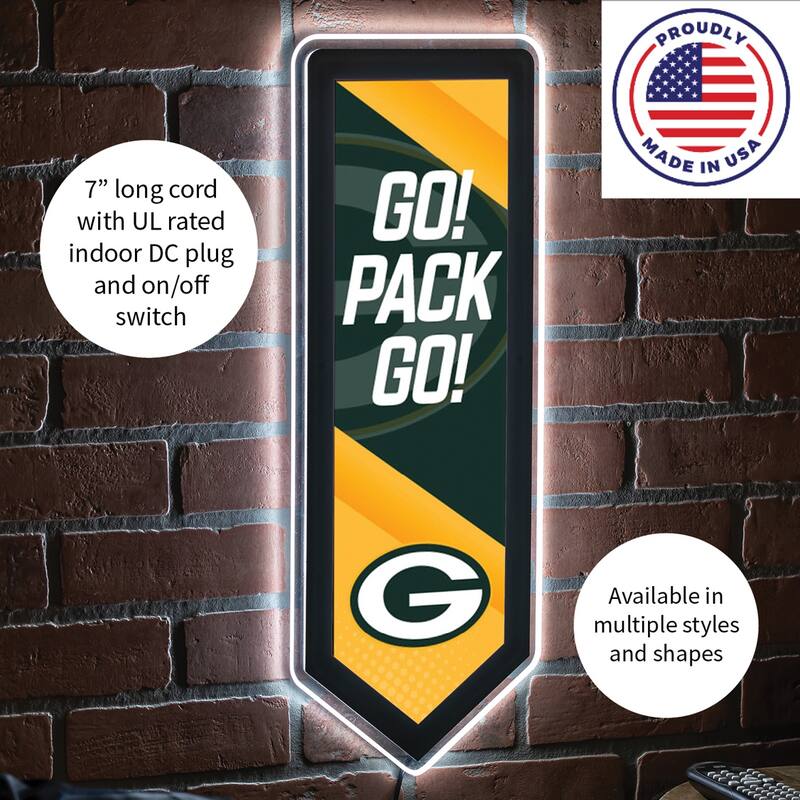 Green Bay Packers LED Lighted Sign