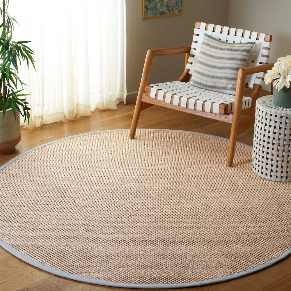SAFAVIEH Natural Fiber Zhasmina Farmhouse Sisal Rug