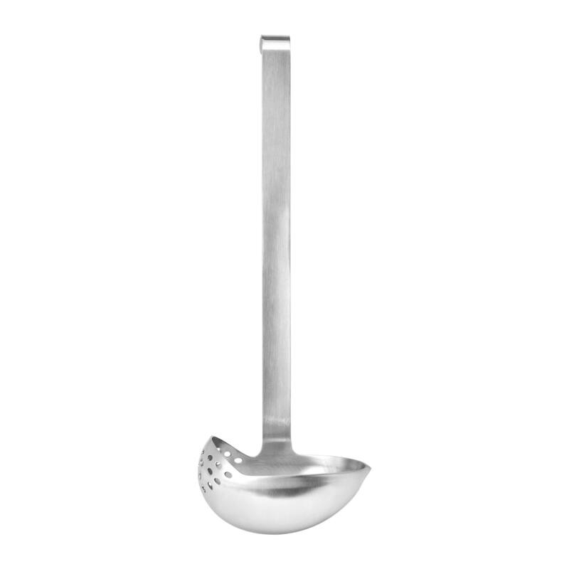 Amco Stainless Steel Straining Ladle - 6.5-ounce