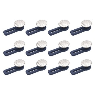 Button Extenders, 10pcs - Alloy & Silicone Jean Button Extender(Dark Copper) - Dark Copper