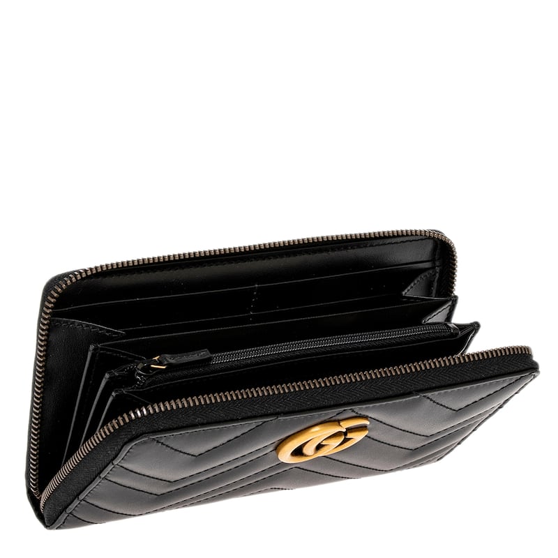 Gucci GG Marmont Zip Around Wallet