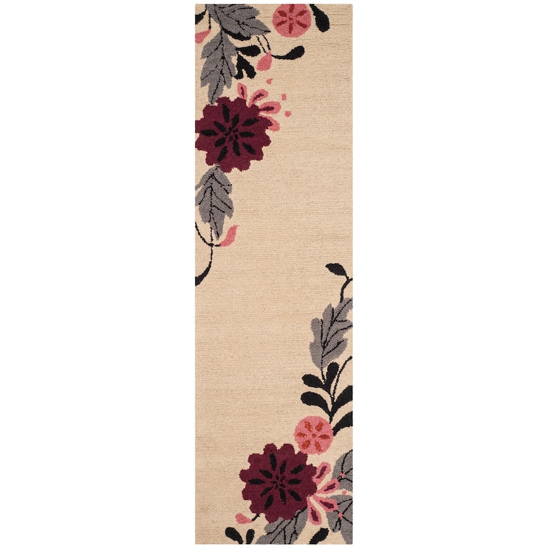Martha Stewart by SAFAVIEH Picture Block Floral Rug