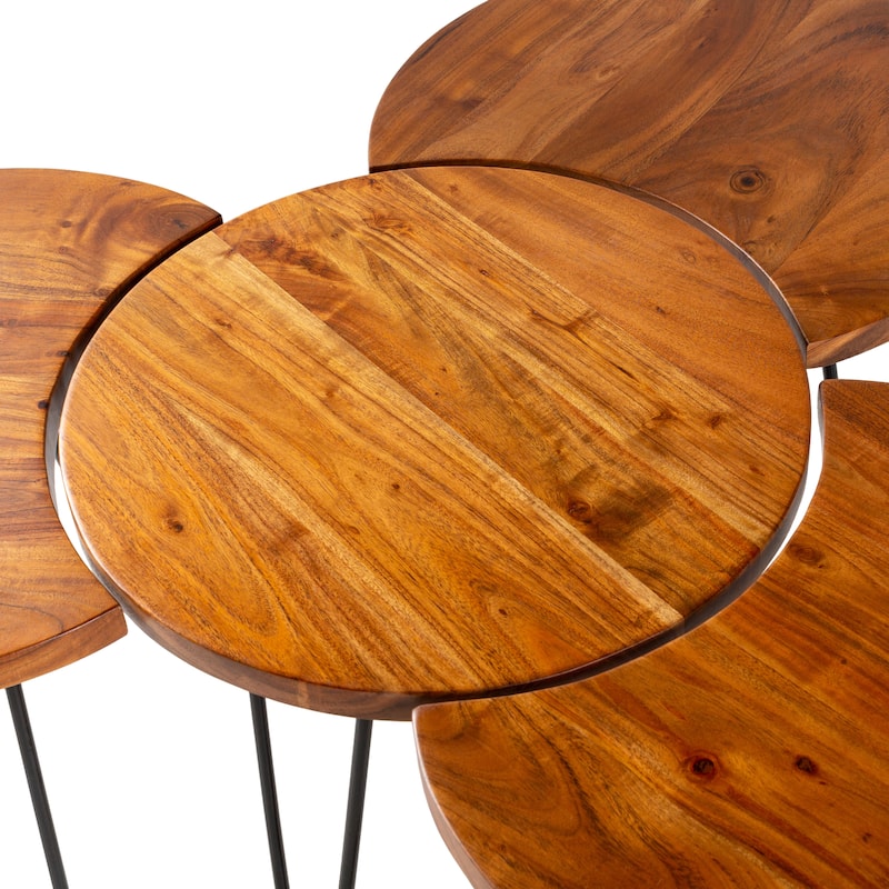 Maisey Mid-Century Coffee Table Set