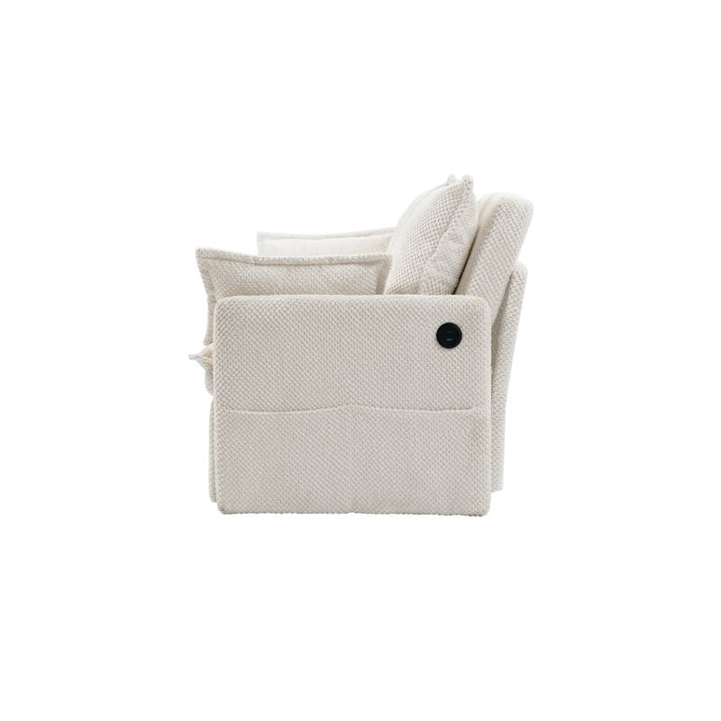 3-in-1 Pull-Out Sofa Bed, Sleeper Sofa with Side Storage, L-Shaped Convertible Couch with USB Charging