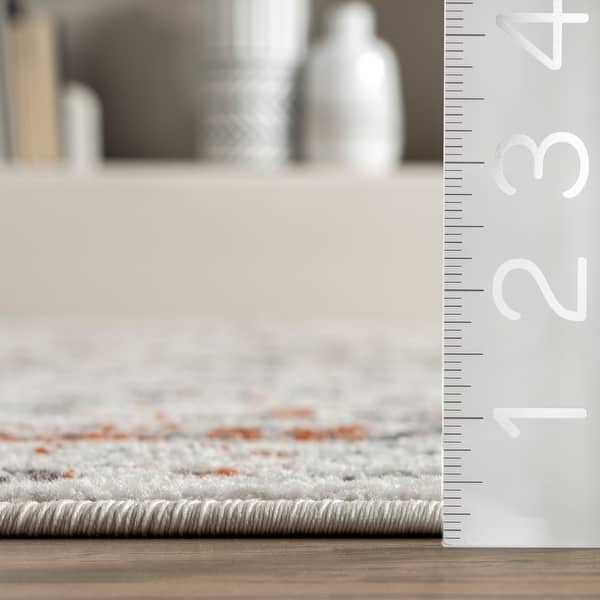 dimension image slide 0 of 8, Nuloom Wren Traditional Faded Area Rug