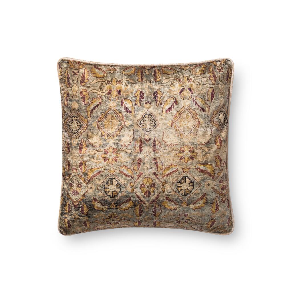 Alexander Home Leumas Moroccan Distressed Throw Pillow