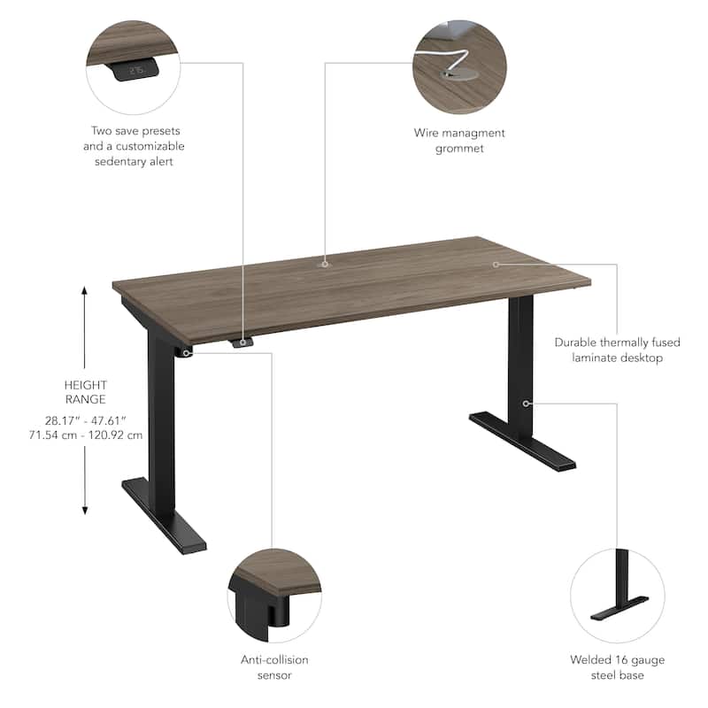 Bush Business Furniture Move 40 Series 60x30 Adjustable Standing Desk
