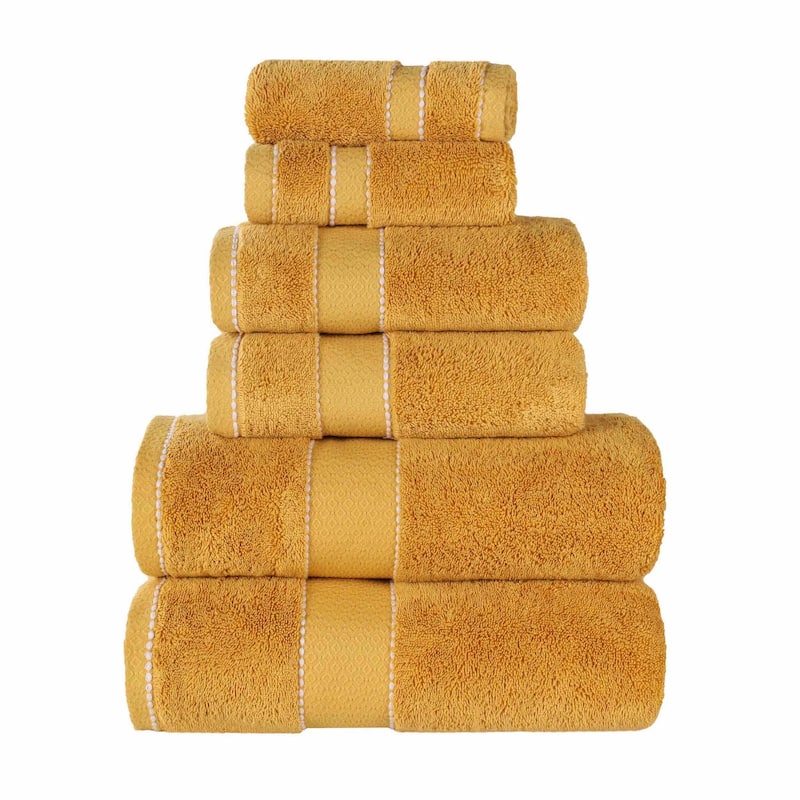 Superior Niles Cotton Ultra-Plush Absorbent 6 Piece Towel Set