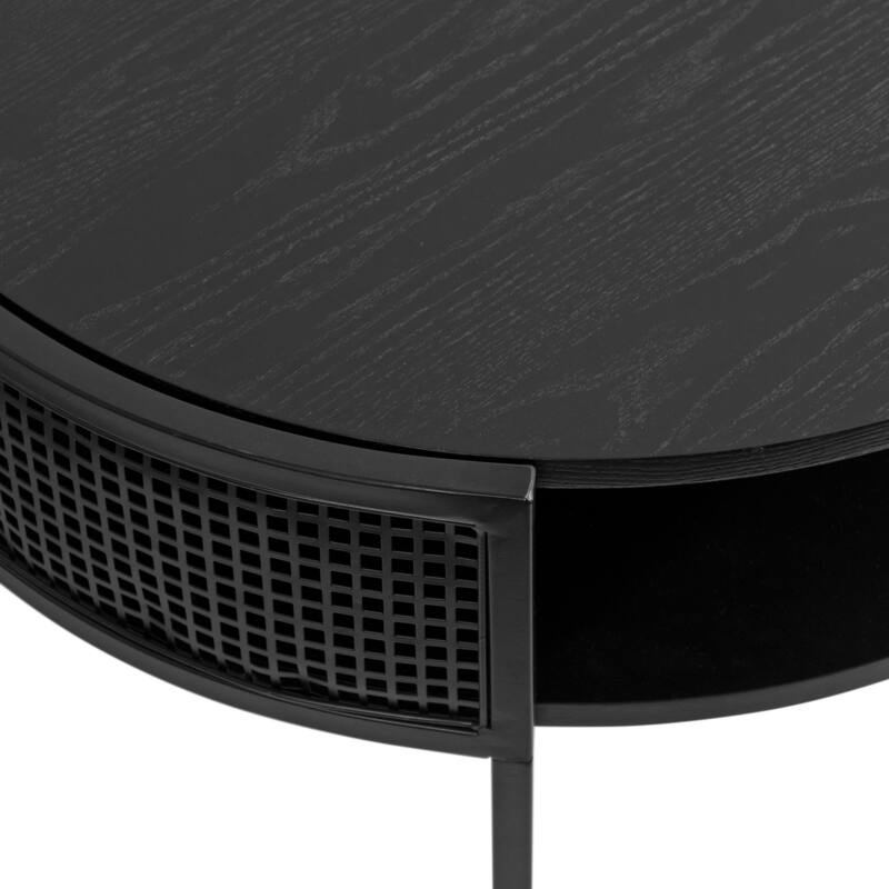 Kate and Laurel Urso Round Coffee Table - 26x25x18
