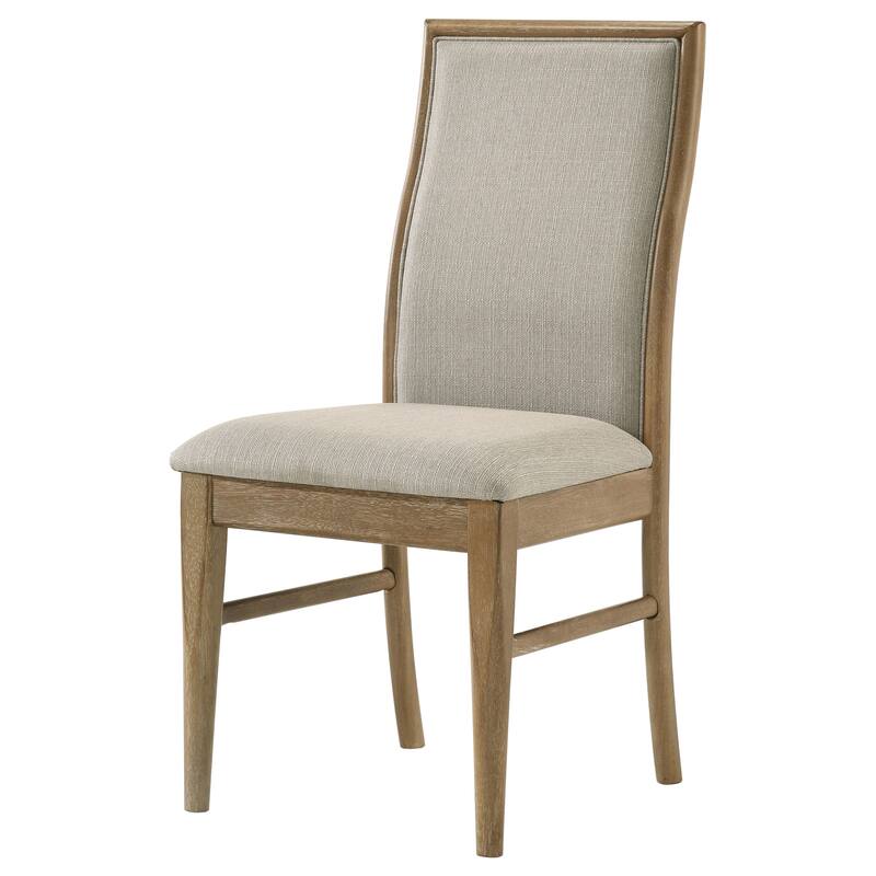 Dreydon Barley Upholstered Dining Side Chair (Set of 2)
