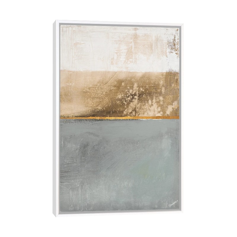 iCanvas "Feels Familiar" by Dan Meneely Framed Canvas Print - White - 26x18