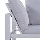 preview thumbnail 16 of 27, Industrial Style Outdoor Sofa Combination Set