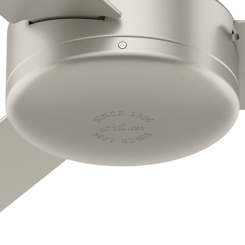 Hunter 52" and 44" Presto Ceiling Fan w/ Wall Control - Contemporary, Industrial, Scandinavian