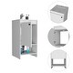 preview thumbnail 8 of 7, Chariot Free Standing Vanity Cabinet with Open shelf